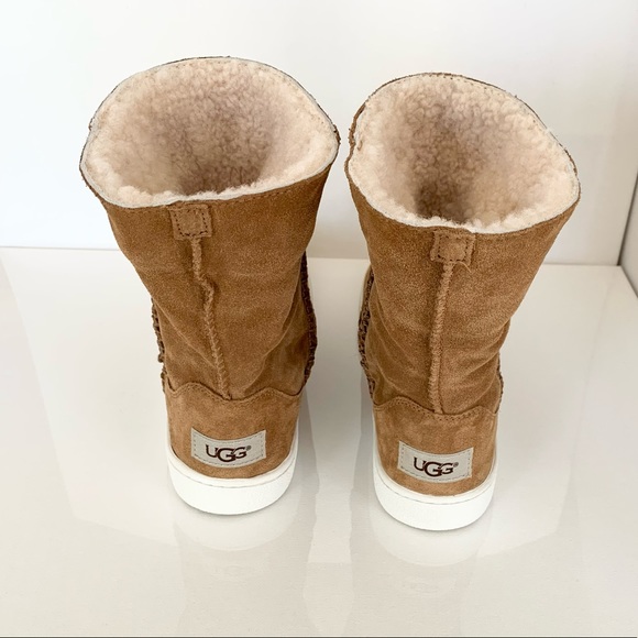 UGG Leather Ankle Boots - Picture 8 of 10